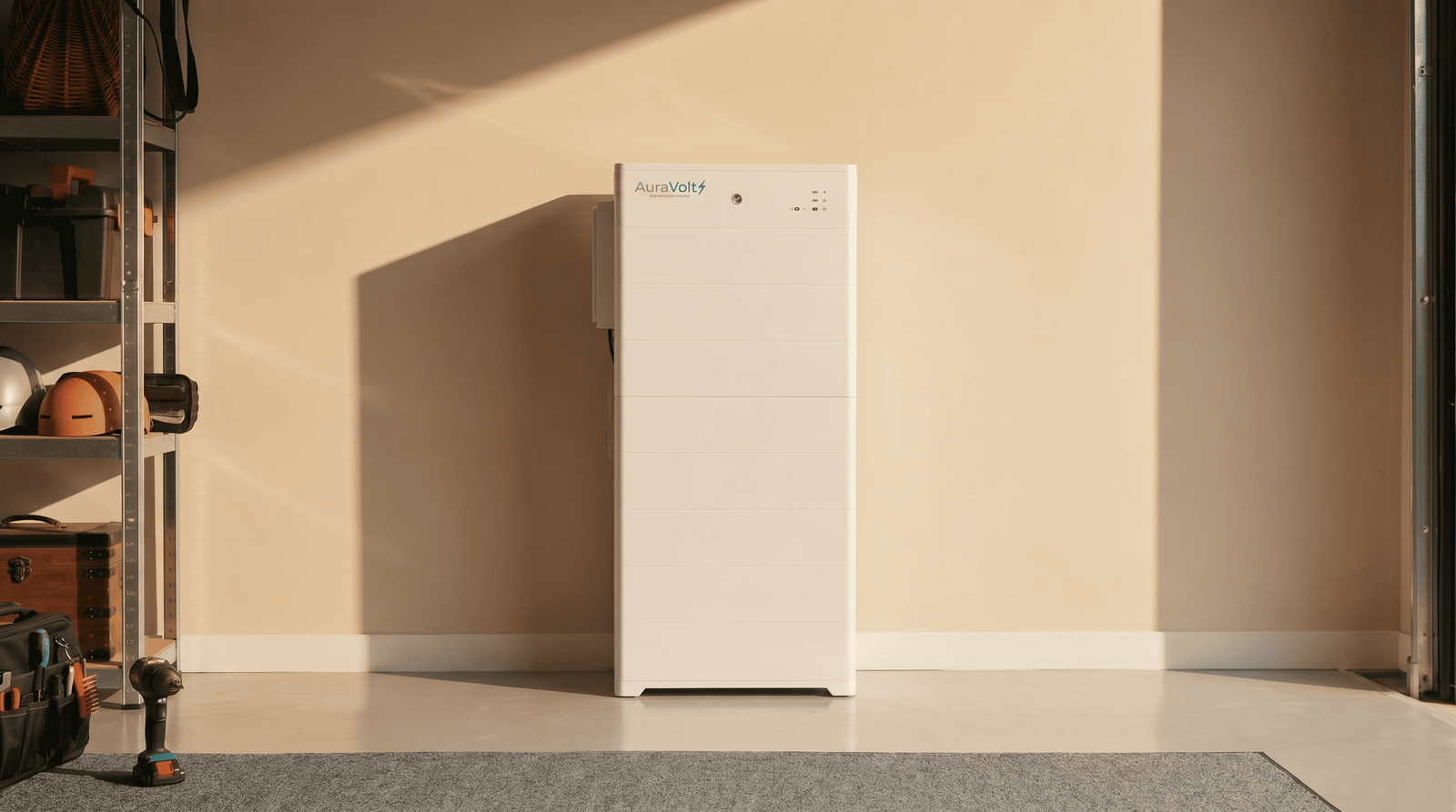 Thuisbatterij geïnstalleerd door AuraVolt